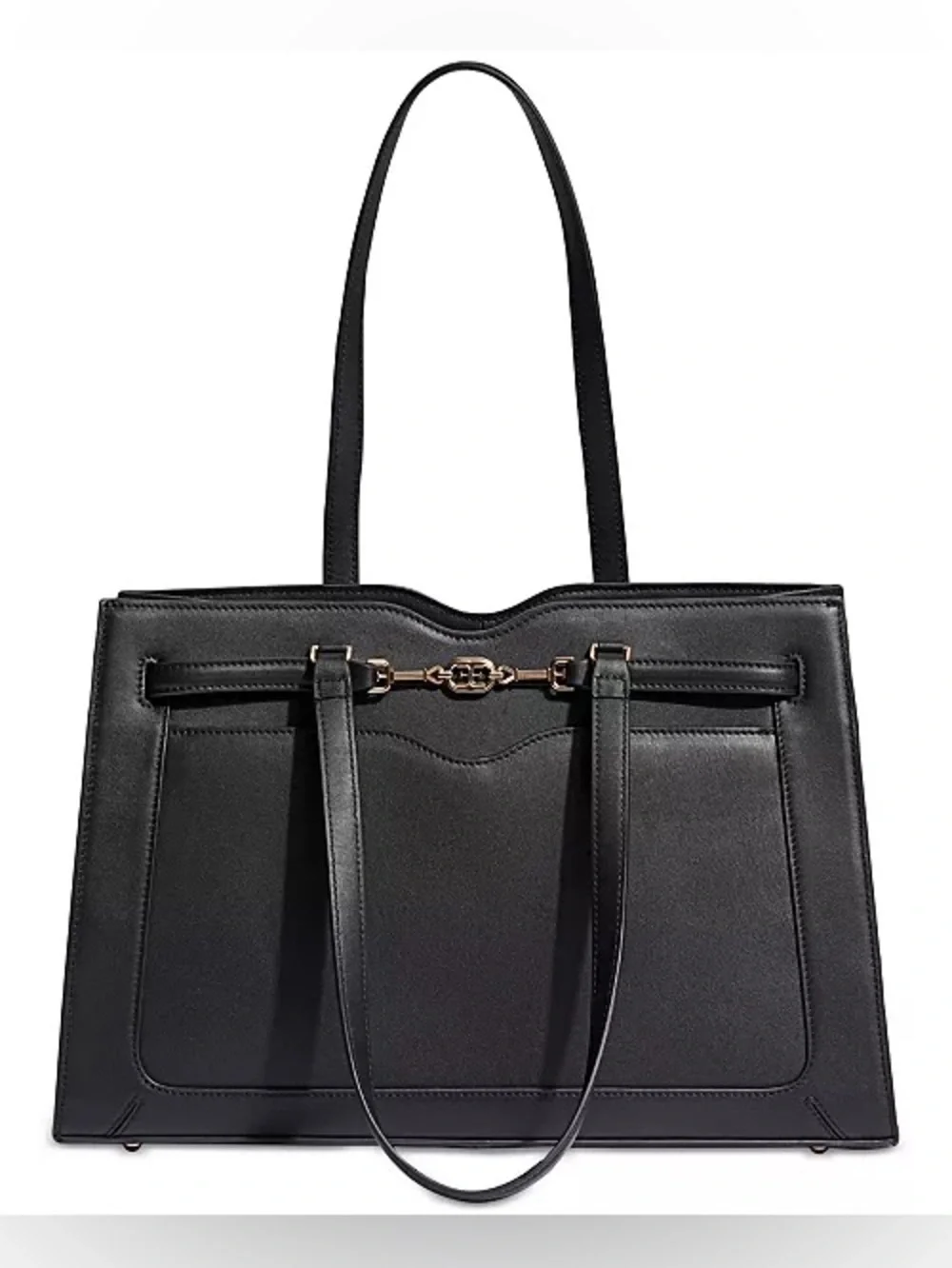 Sam Edelman Loraine Leather Box Tote Bag Purse